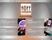 Tablet Screenshot of faffdigital.com